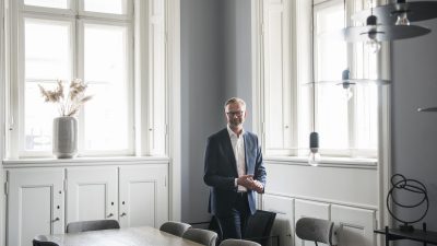 Søren Brogaard, CEO i Trackunit