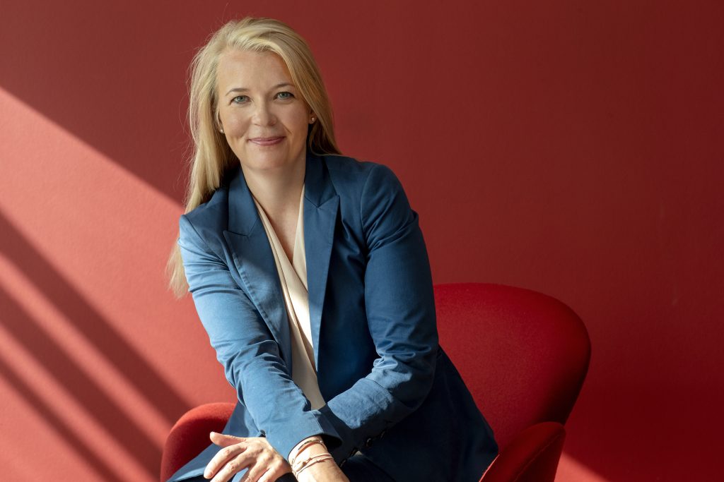 Sine Lindersrøm, chef for SMV og Iværksætteri i DI