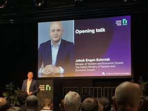 Skatteminister Jakob Engel-Schmidt holder åbningen onsdag på Nordic Fintech Week 2026
