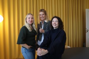 Fra venstre: Amanda Wienberg-Hansen, Lotus Søs Nellemann og Nele Kieseritzky