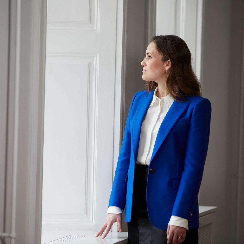 Marie Bjerre, minster, venstre