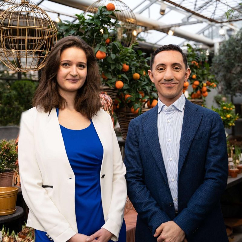 Mattia Saccoccio (CTO & Co-founder, NitroVolt), Suzanne Zamany Andersen (CEO & Co-founder, NitroVolt)