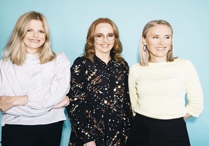 Helga, Hekla og Jenny fra Crowberry VC