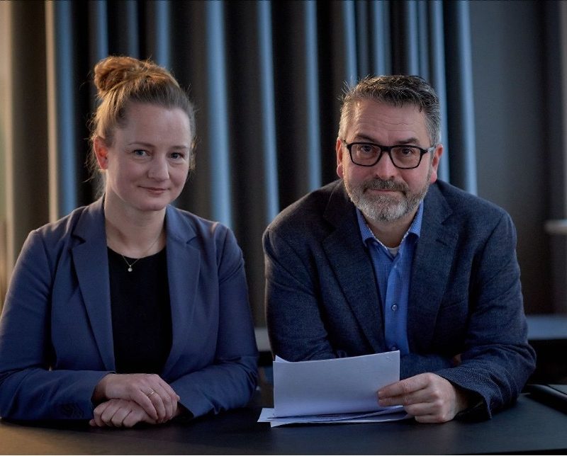 Katrine Hoff, direktør, FBV og Thomas Black-Petersen, direktør, FBV